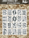 Camo Stencils Set Camouflage Kit AOR