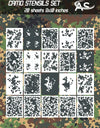 Camo Stencils Set Camouflage Kit IZLOM
